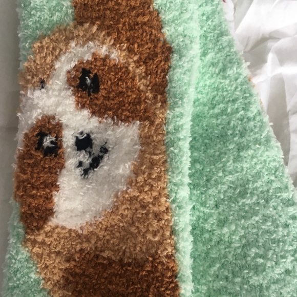 Fuzzy Sloth Sock Bundle - Picture 5 of 7